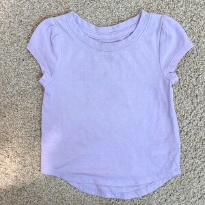 1560. Worn Once - Cat & Jack Light Purple Sparkle 12 Month T-Shirt (See Video)